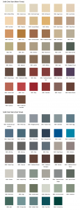 Duckback Superdeck Solid Color Stain Chart – Steve's Paint Supply